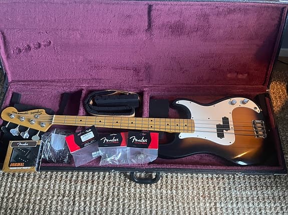 JV Squier Precision Bass 57 Mij 1982/83
