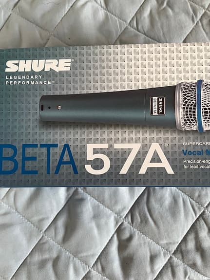 Shure Beta 57A dynamisk mikrofon