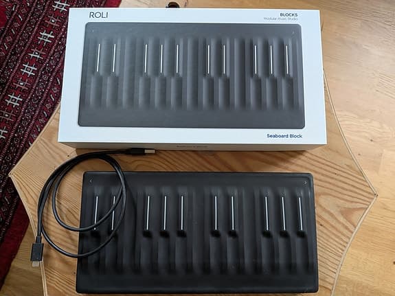 ROLI Seaboard Block MIDI‑keyboard med MPE
