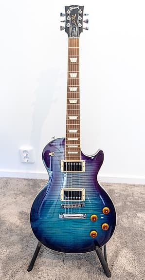 Gibson Les Paul Standard '50s – Blueberry Burst (2019) – Komplett i toppskick