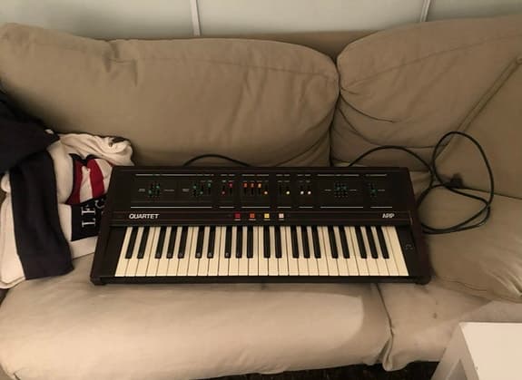 ARP Quartet synthesizer keyboard analog 1980.
