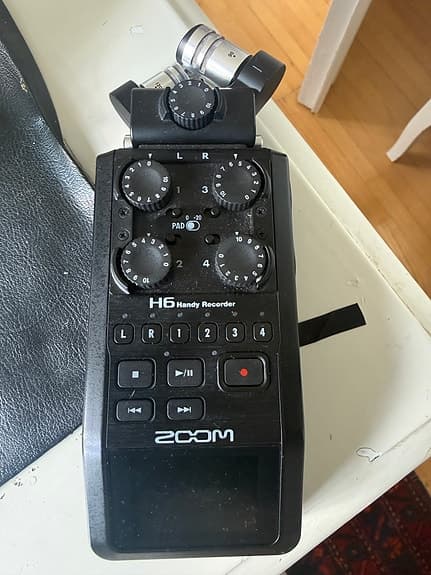 Zoom H6 Handy Recorder – Professionell ljudinspelar
