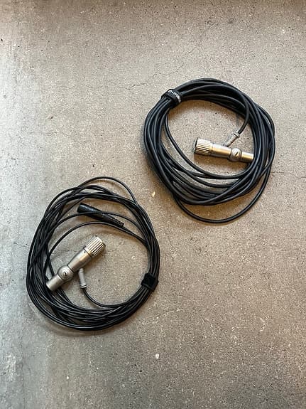 Neumann U87 IC4 Swivel mount vintage x2