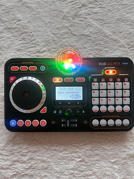 VTech Kidi DJ Mix leksaks-DJ-mixer svart