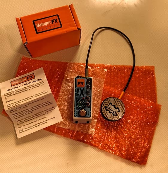 Rainger FX Reverb-X digital reverb-pedal & Igor