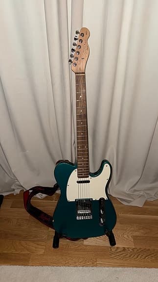 Squier Affinity Telecaster Race Green - Komplett paket