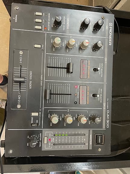 Pioneer DJM-300 DJ-mixer svart