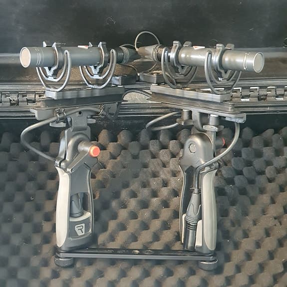 Sennheiser KM184 med Rycote WS 1 i väska