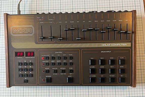 MXR 185 Drum Computer – Trummaskin 1983