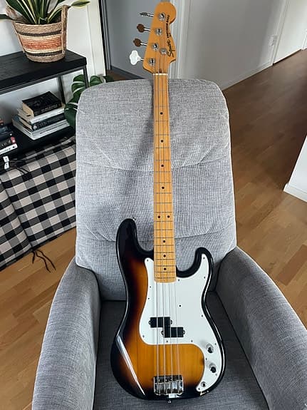 JV Squier Precision 57 tidig 80-talare!