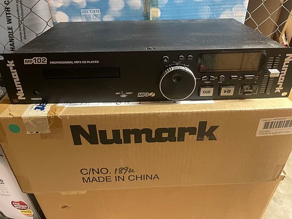 Numark Cd-spelare mp3 102