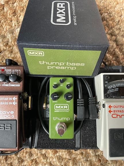 MXR M281 Thump Bass preamp