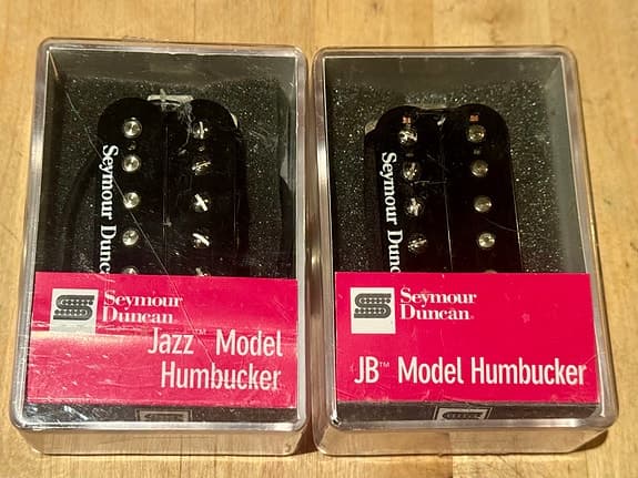 Seymour Duncan JB/Jazz Hot Rodded Humbucker Set – SH-4 + SH-2N