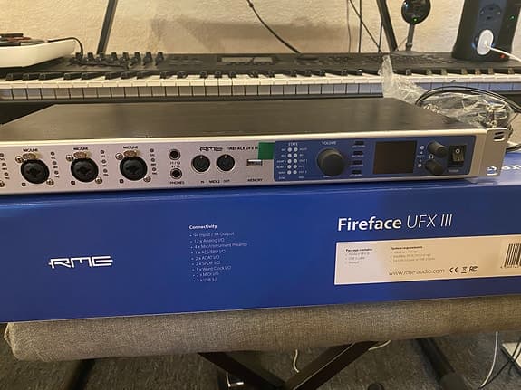 RME Fireface UFX III USB ljudkort / audio interface