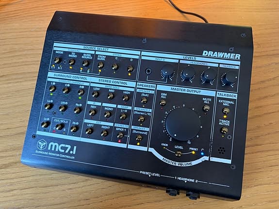Drawmer MC7.1 monitor kontroll