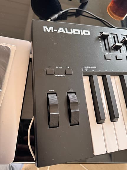 M-Audio Oxygen Pro MIDI-keyboard 61 tangenter svart