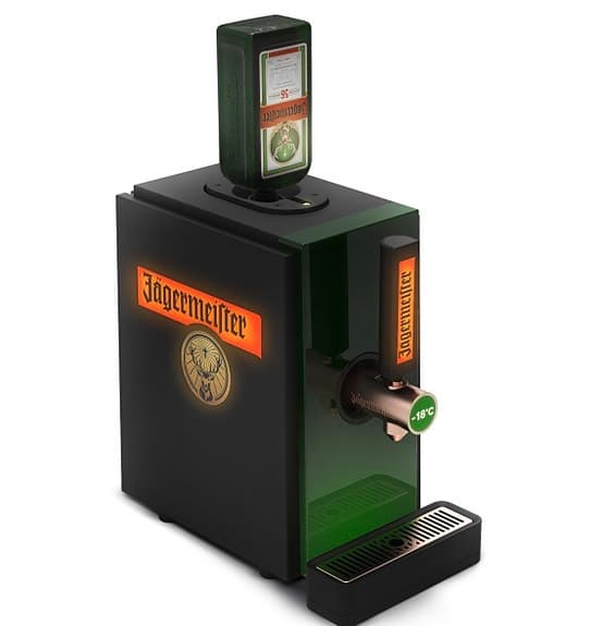 Jägermeister 1-bottle tap machine dryckesdispenser