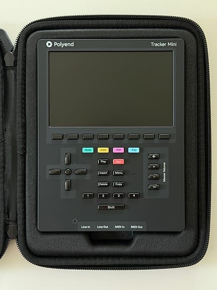 Polyend Tracker Mini portabel sampler/synth/workstation