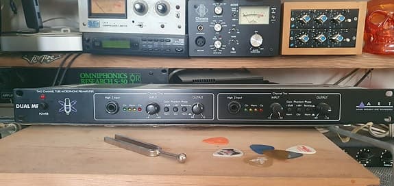 Art Dual MP Two channel tube microphone preamplifier