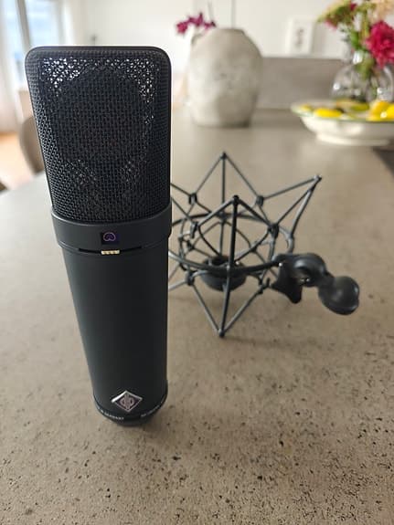 Neumann u87 med orginal shockmount