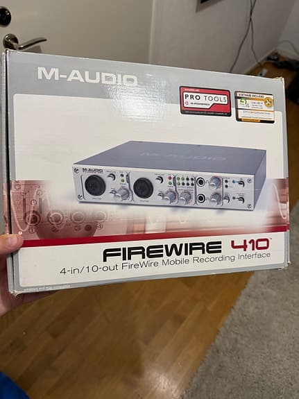 M-Audio FireWire 410 ljudkort / audio interface