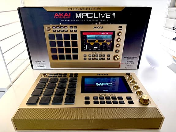 Akai MPC Live II Special Gold Edition