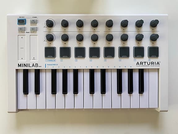 Arturia Minilab MkII MIDI-keyboard vit