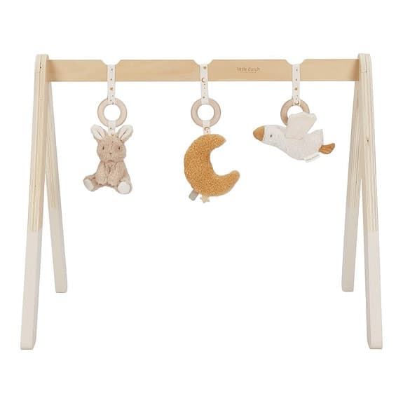 Little Dutch babygym trä med hängande leksaker