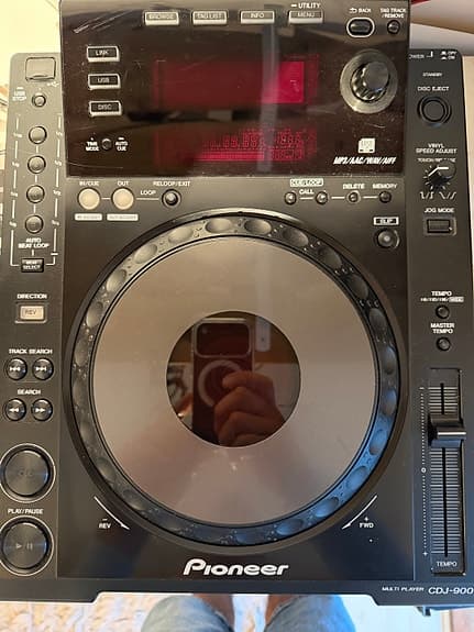 Pioneer CDJ- och DJM-mixerset DJ-utrustning
