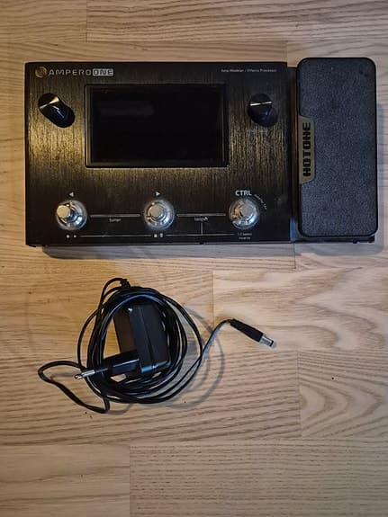 Hotone Ampero One Stomp multieffektpedal för gitarr