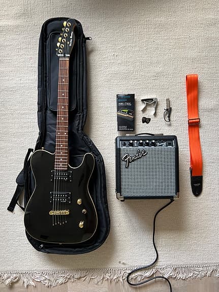 Complete Electric Guitar Starter Pack – Harley Benton & Fender Amp