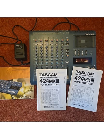 Tascam 424 MKIII Portastudio 4 Track Recorder