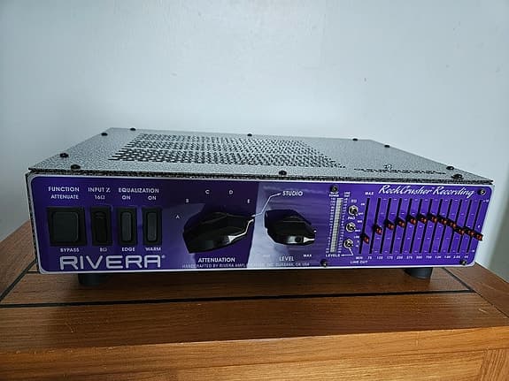 Rivera Rockcrusher Recording