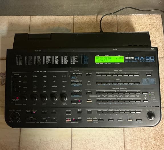 ROLAND RA-90 Real Time Arranger Sound Module