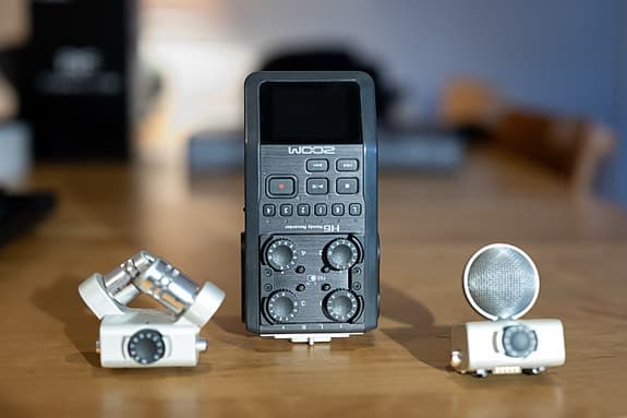 Zoom H6 med mikrofonmoduler