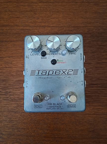 Mr Black Tapex 2 delaypedal