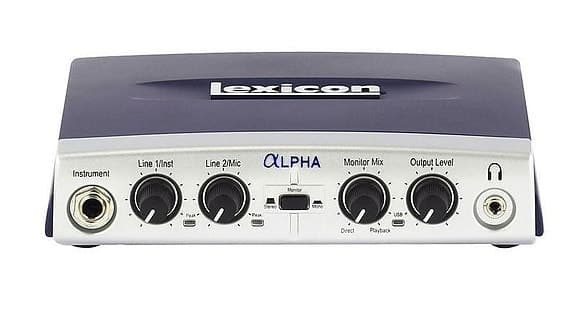 Lexicon Alpha USB audio interface