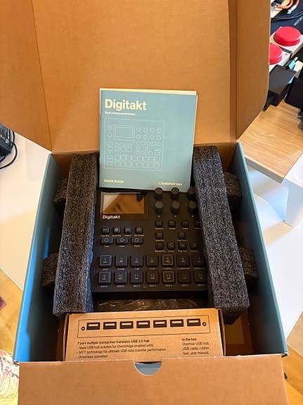 Elektron Digitakt MKI – mycket fint skick, originalkartong + tillbehör