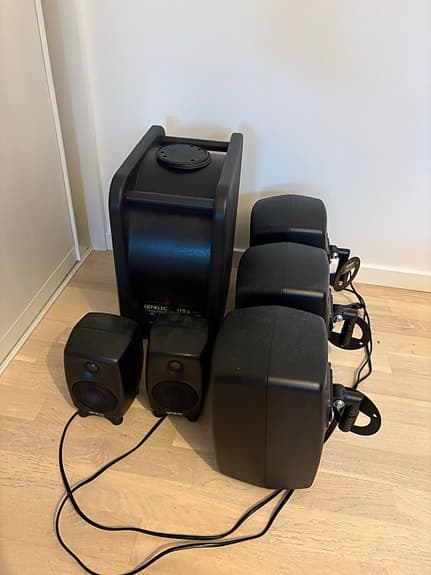 Marantz förstärkare med högtalarpaket Genelec