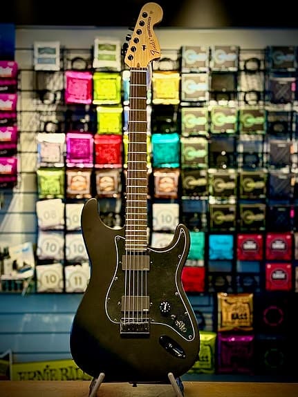 Jim Root Stratocaster, Ebony Fingerboard, Flat Black