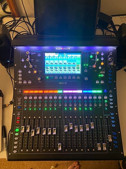 Mixerbord Allen Heath SQ5 48 Kanals Digitalt Mixerbord