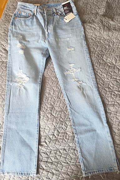 Helt Nya Levi's 501 Original – Amerikansk Storlek W28 x L30