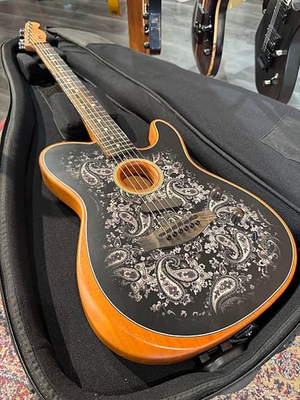 Fender Telecaster Acoustasonic Paisley USA