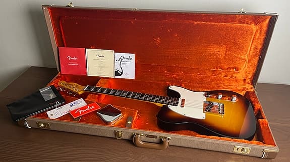 Fender American Vintage II 1963 Telecaster®, Rosewood, 3-Color Sunburst
