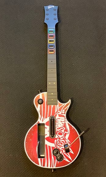 Guitar Hero: Aerosmith / Gibson Les Paul till Nintendo Wii – Testad