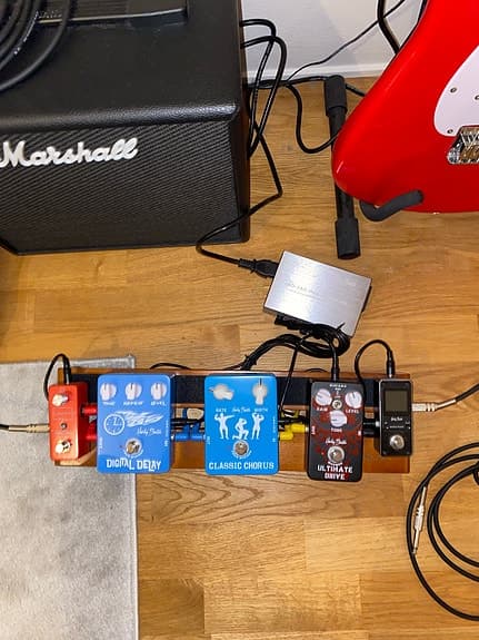 Gitarrpedaler, allt inkluderat