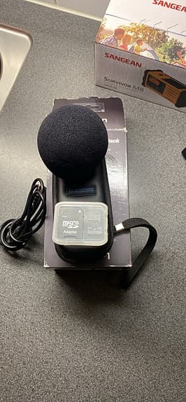 Zoom H1 inspelningspaket med mikrofon och tillbehör