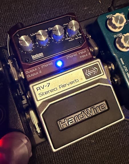 HardWire RV-7 Stereo Reverb Säljes/Bytes
