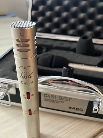 AKG C451 B Stereo / Matched Pair – komplett set