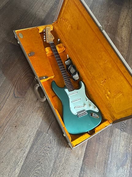 Fender Stratocaster American Vintage 59 reissue Thin Skin Sherwood Green